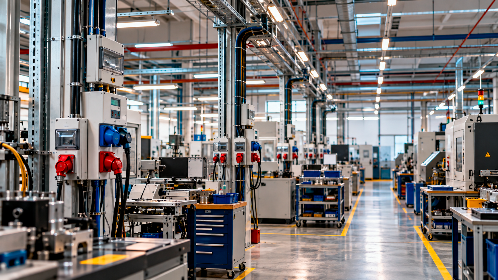 Distribuzione dei carichi in un impianto trifase industriale 💡Bonus e incentivi 2025 per impianti elettrici💡